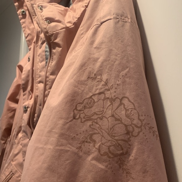 EUC Atlas for Women Light Pink Outdoor Insulated Winter Parka Coat Women 24-26 - Picture 6 of 12